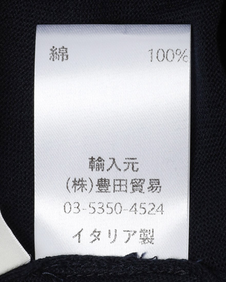 FILIPPO DE LAURENTIIS14G クレープコットン ショートスリーブ ニットT16l