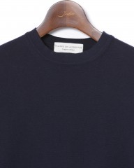 FILIPPO DE LAURENTIIS14G クレープコットン ショートスリーブニットTmb_05l