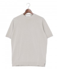 FILIPPO DE LAURENTIIS14G クレープコットン ショートスリーブニットTmb_c1
