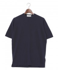FILIPPO DE LAURENTIIS14G クレープコットン ショートスリーブニットTmb_c3