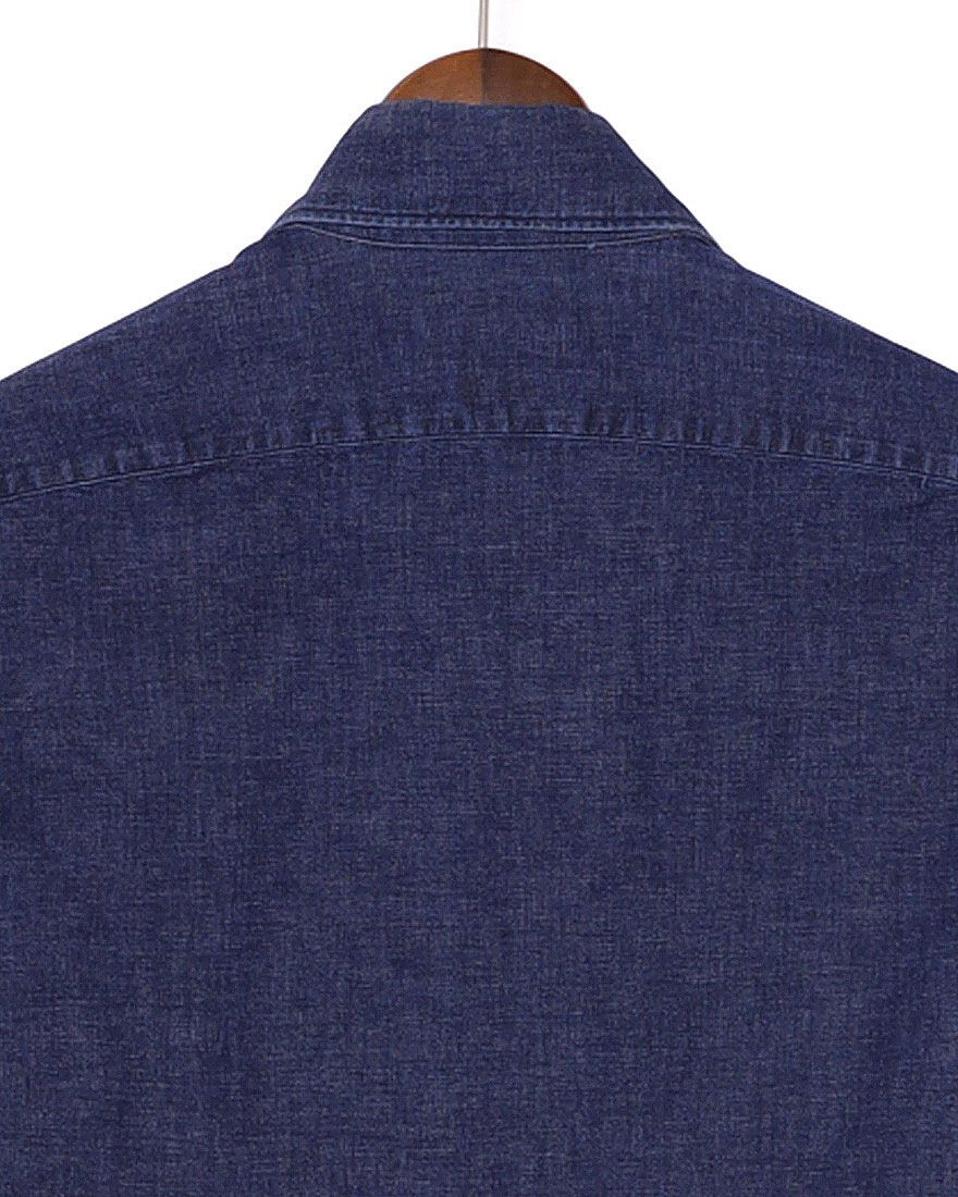giannettoストレッチデニム カッタウェイシャツ 【SLIM FIT】07l