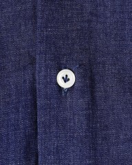 giannettoストレッチデニム カッタウェイシャツ 【SLIM FIT】mb_08l