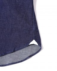 giannettoストレッチデニム カッタウェイシャツ 【SLIM FIT】mb_11l