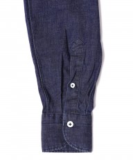 giannettoストレッチデニム カッタウェイシャツ 【SLIM FIT】mb_14l