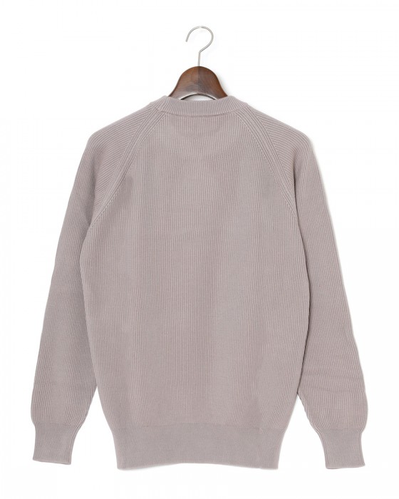 FILIPPO DE LAURENTIIS12G コットンリブ クルーネック ロングスリーブ ニット05l