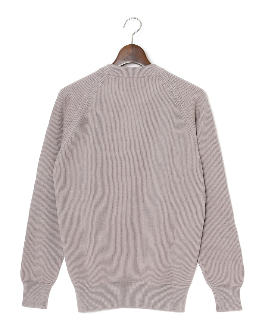 FILIPPO DE LAURENTIIS12G コットンリブ クルーネック ロングスリーブ ニット05l