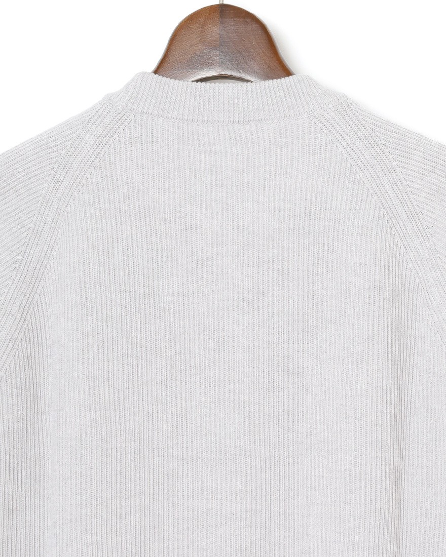 FILIPPO DE LAURENTIIS12G コットンリブ クルーネック ロングスリーブ ニット10l