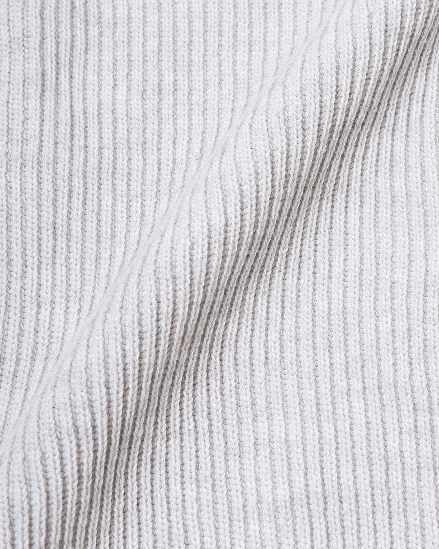 FILIPPO DE LAURENTIIS12G コットンリブ クルーネック ロングスリーブ ニット13l