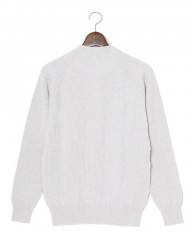 FILIPPO DE LAURENTIIS12G コットンリブ クルーネック ロングスリーブ ニットmb_04l