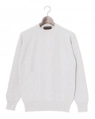 FILIPPO DE LAURENTIIS12G コットンリブ クルーネック ロングスリーブ ニットmb_c0