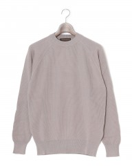 FILIPPO DE LAURENTIIS12G コットンリブ クルーネック ロングスリーブ ニットmb_c1