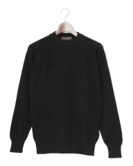 FILIPPO DE LAURENTIIS12G コットンリブ クルーネック ロングスリーブ ニットmb_c2