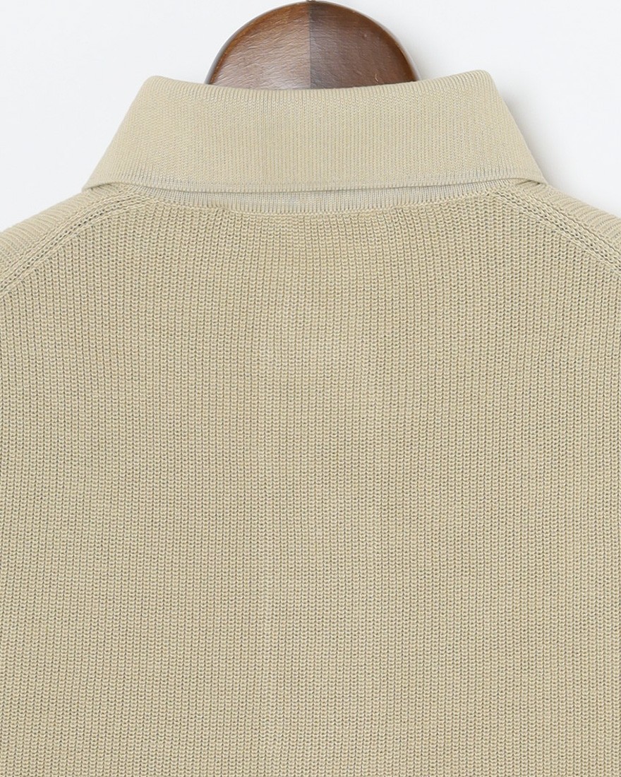 FILIPPO DE LAURENTIIS14G クレープコットン ニットポロ　11l