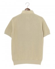 FILIPPO DE LAURENTIIS14G クレープコットン ニットポロ　mb_04l