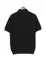 FILIPPO DE LAURENTIIS14G クレープコットン ニットポロ　mb_05l