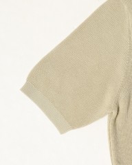 FILIPPO DE LAURENTIIS14G クレープコットン ニットポロ　mb_12l