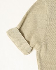 FILIPPO DE LAURENTIIS14G クレープコットン ニットポロ　mb_13l