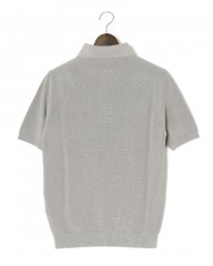 FILIPPO DE LAURENTIIS14G クレープコットン ニットポロ　mb_17l
