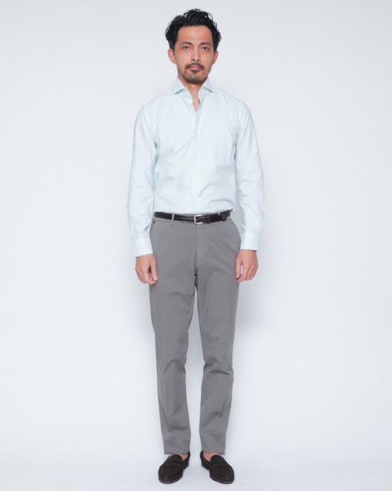 giannettoオックス カッタウェイ シャツ 【SLIM FIT】01l