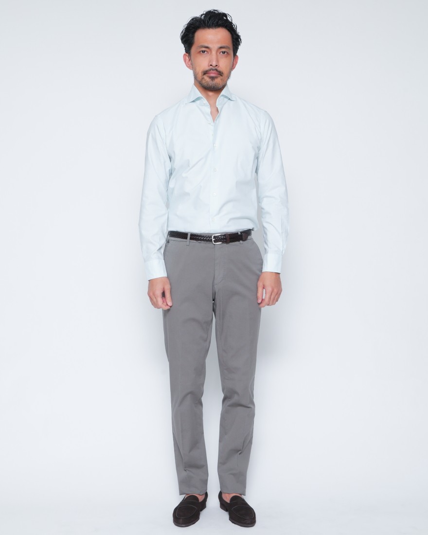 giannettoオックス カッタウェイ シャツ 【SLIM FIT】01l