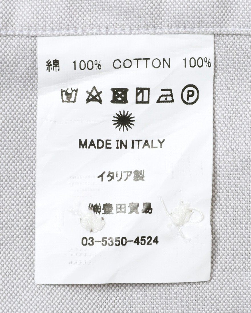 giannettoオックス カッタウェイ シャツ 【SLIM FIT】19l