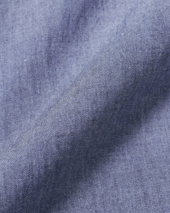 giannettoシャンブレー カッタウェイシャツ 【SLIM FIT】17l