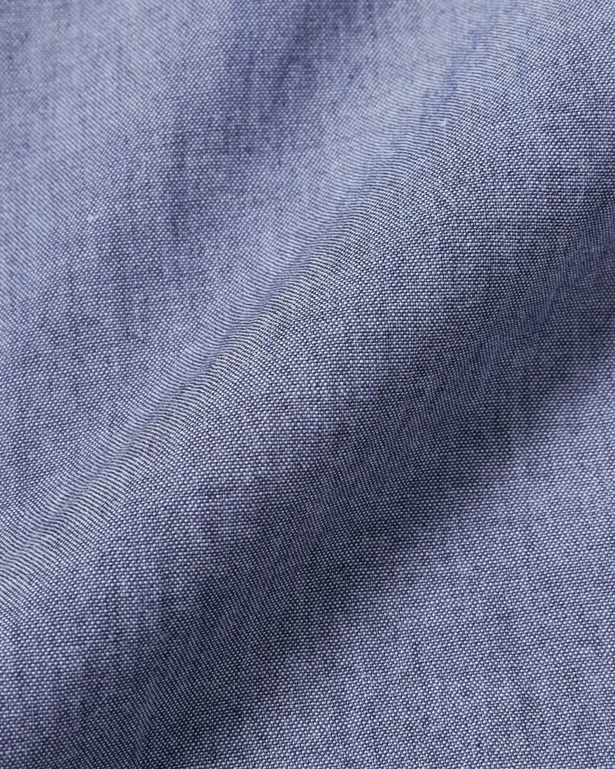 giannettoシャンブレー カッタウェイシャツ 【SLIM FIT】17l