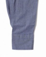 giannettoシャンブレー カッタウェイシャツ 【SLIM FIT】mb_14l