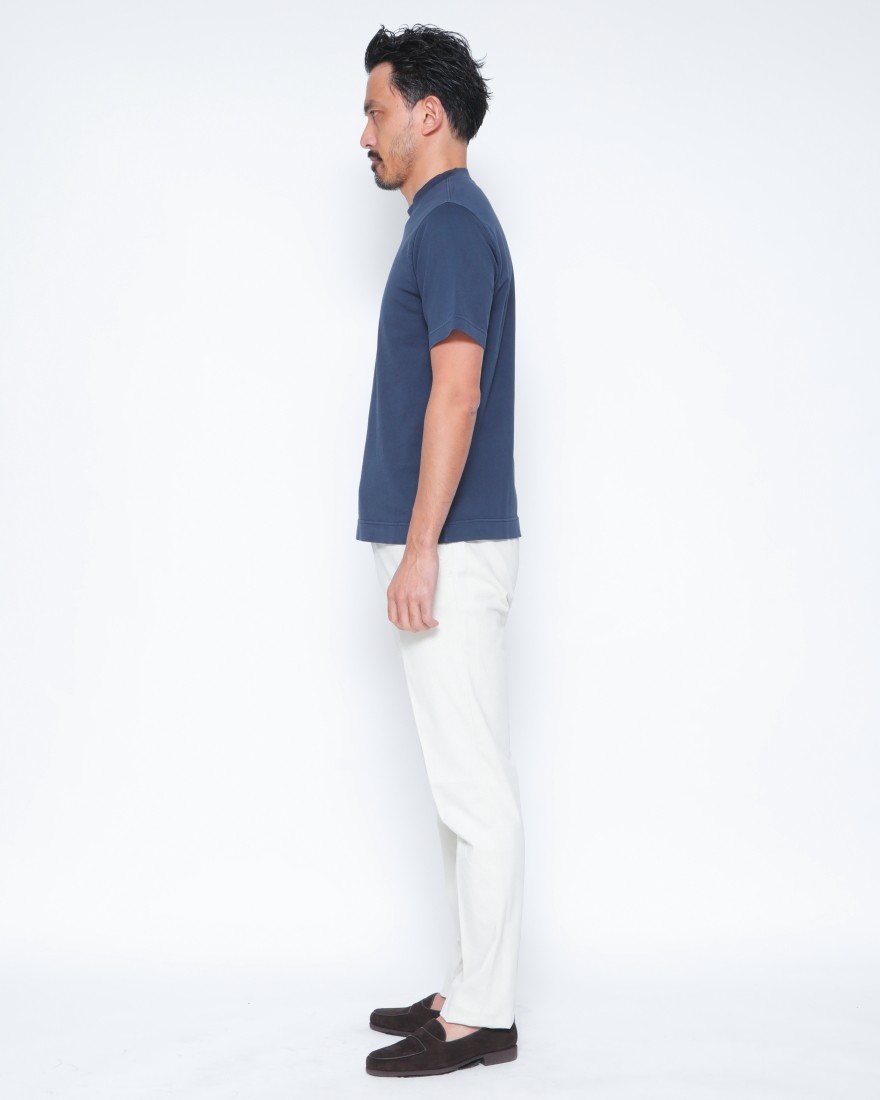 CIRCOLOコットン モックネック Tシャツ02l