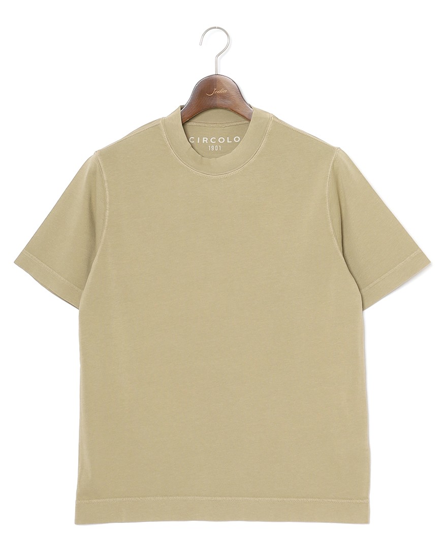 CIRCOLOコットン モックネック Tシャツc0