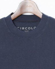 CIRCOLOコットン モックネック Tシャツmb_06l