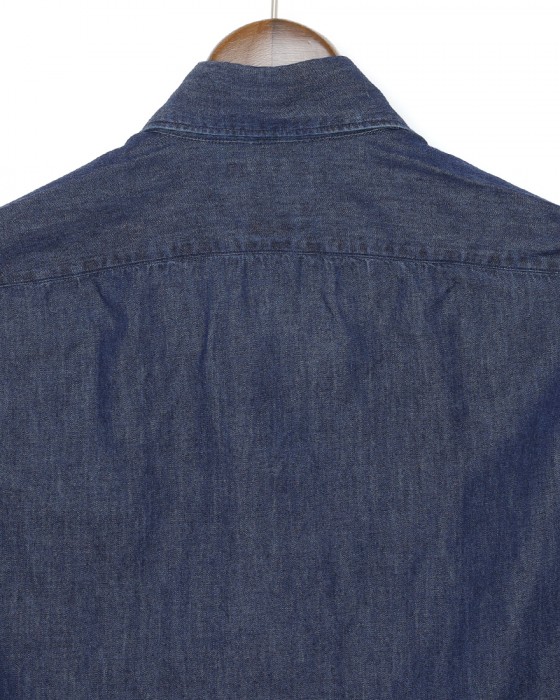 giannettoコットンシャンブレー カッタウェイシャツ 【SLIM FIT】08l