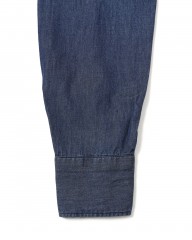 giannettoコットンシャンブレー カッタウェイシャツ 【SLIM FIT】mb_14l