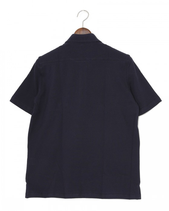 giannettoコットンジャージー カッタウェイ ポロ05l