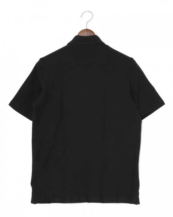 giannettoコットンジャージー カッタウェイ ポロ07l