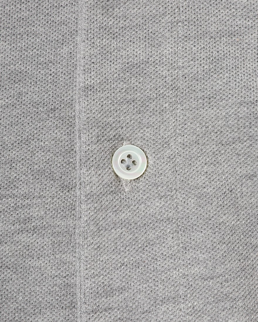 giannettoコットンジャージー カッタウェイ ポロ11l