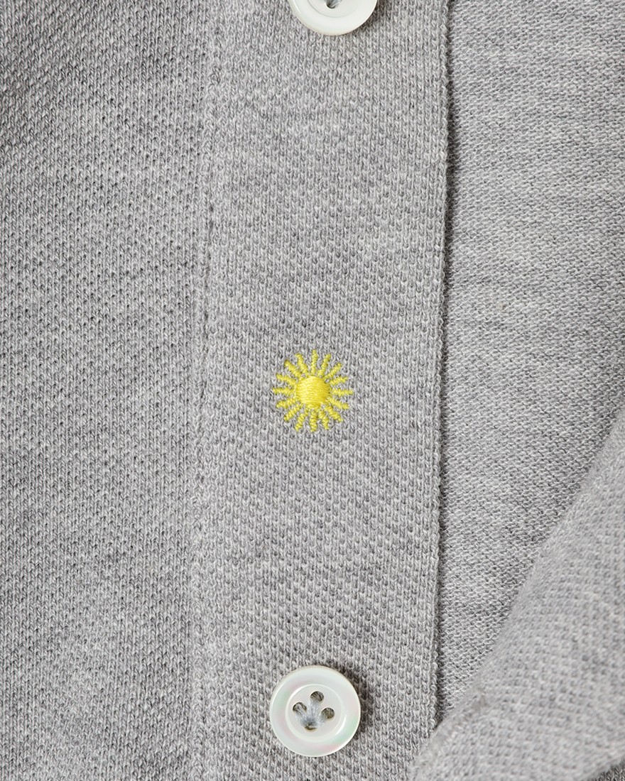 giannettoコットンジャージー カッタウェイ ポロ12l