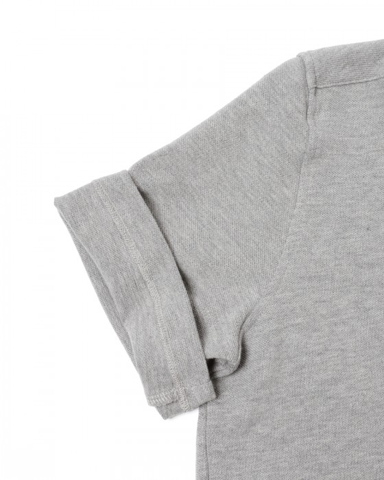 giannettoコットンジャージー カッタウェイ ポロ17l