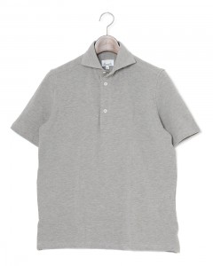 コットンジャージー カッタウェイ ポロ