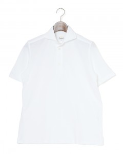 コットンジャージー カッタウェイ ポロ