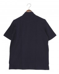 giannettoコットンジャージー カッタウェイ ポロmb_05l