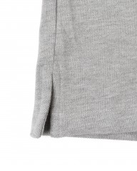 giannettoコットンジャージー カッタウェイ ポロmb_13l