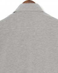 giannettoコットンジャージー カッタウェイ ポロmb_14l