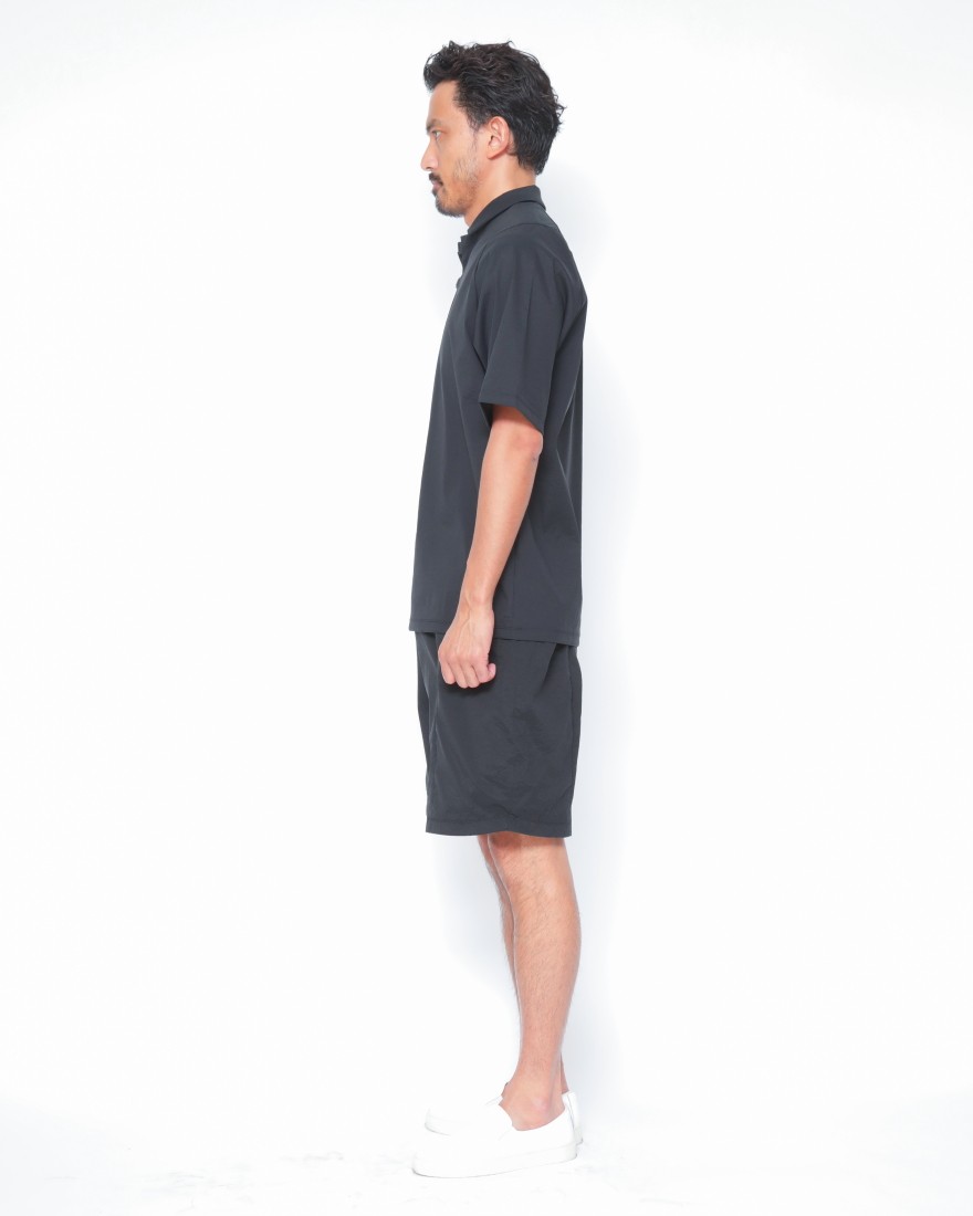 TEATORAナイロンストレッチ ポロシャツ【CAPSULESNAP POLO SHIRT AQ】02l