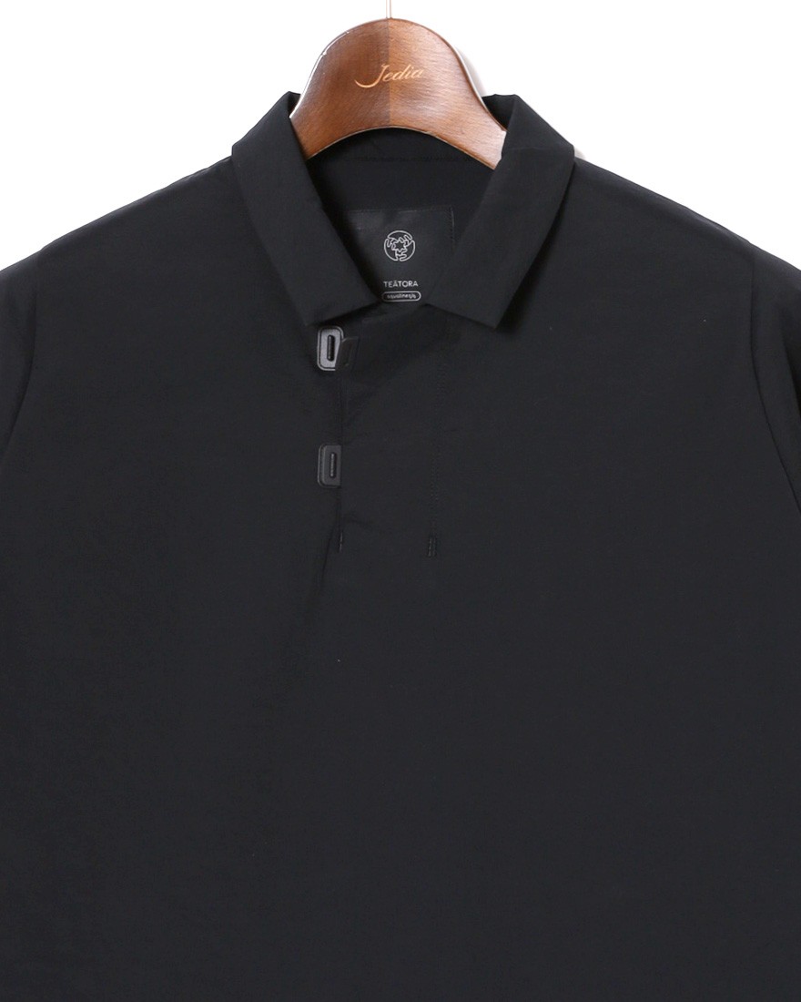 TEATORAナイロンストレッチ ポロシャツ【CAPSULESNAP POLO SHIRT AQ】05l