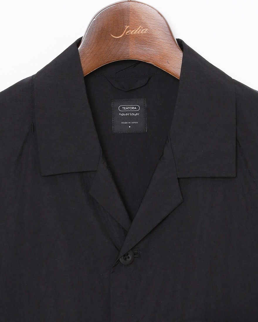 TEATORAナイロン 半袖 オープンカラーシャツ【CAMBRIAN SHIRT S/S HL】05l