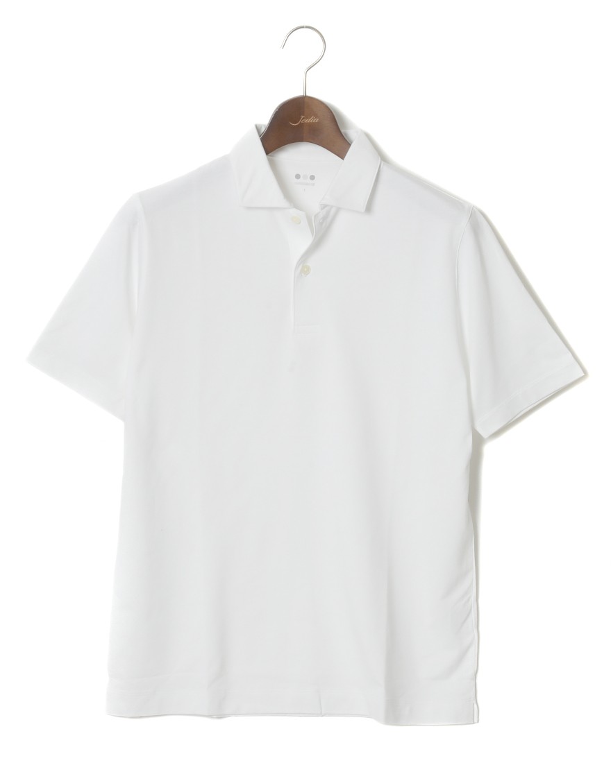 パウダリーコットン ポロ【Powdery Polo】｜three dots（スリードッツ