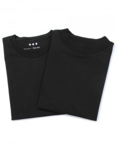 クルー＆モックネック 2Pack Tee