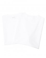 three dotsクルー＆モックネック 2パックTシャツ【2Pack Tee】mb_20l