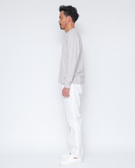 three dotsオーガニックコットン クルーネックロングTシャツmb_11l